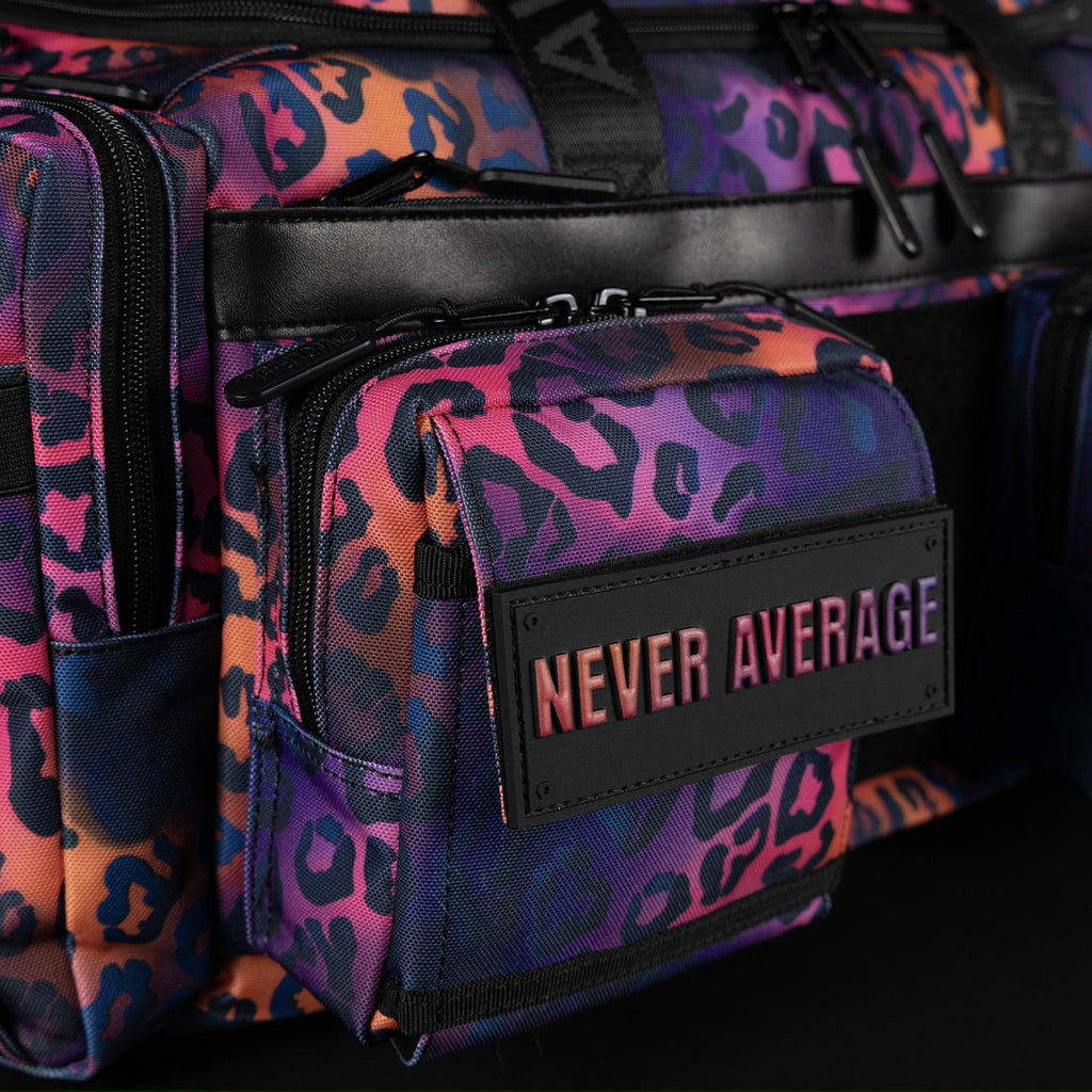 30L Perfect Duffle Bag Neon Leopard - Image 14