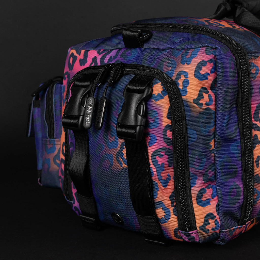 30L Perfect Duffle Bag Neon Leopard - Image 19