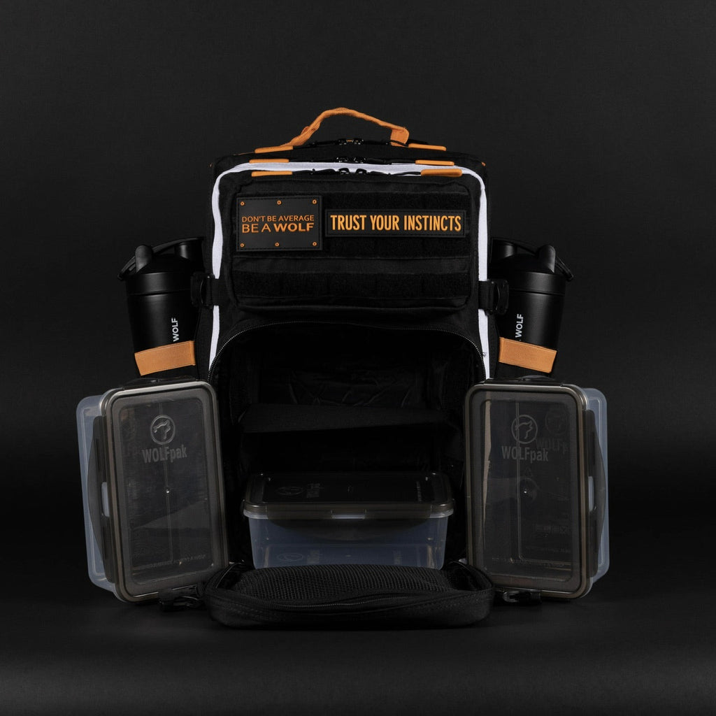 35L Meal Prep Management Backpack Orange Turbo - Image 11
