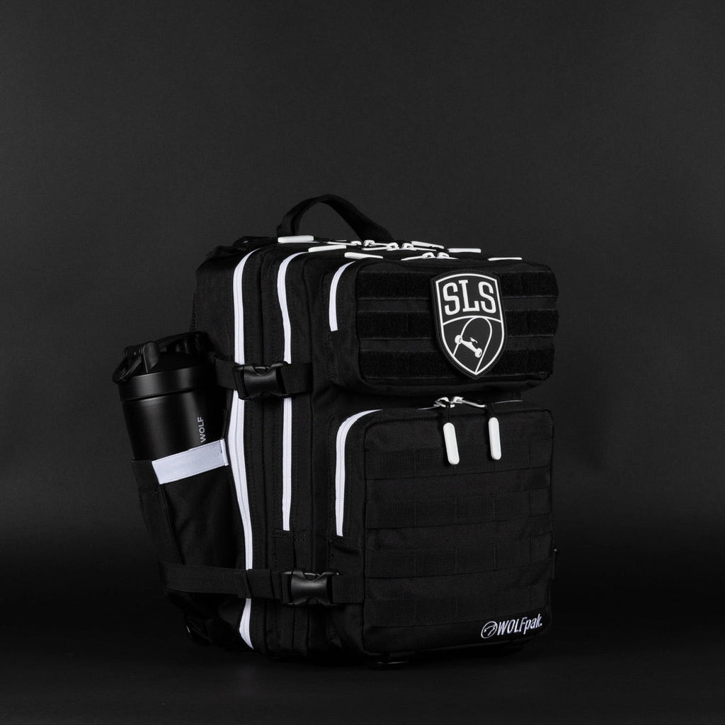 25L Backpack Black Street League Skateboarding SLS - Image 4