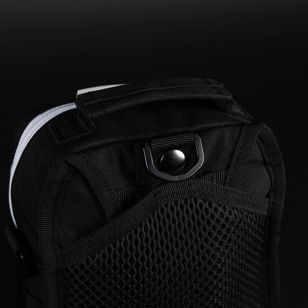 4L Mini Tactical Sling Bag Alpha Black White Accent - Image 16