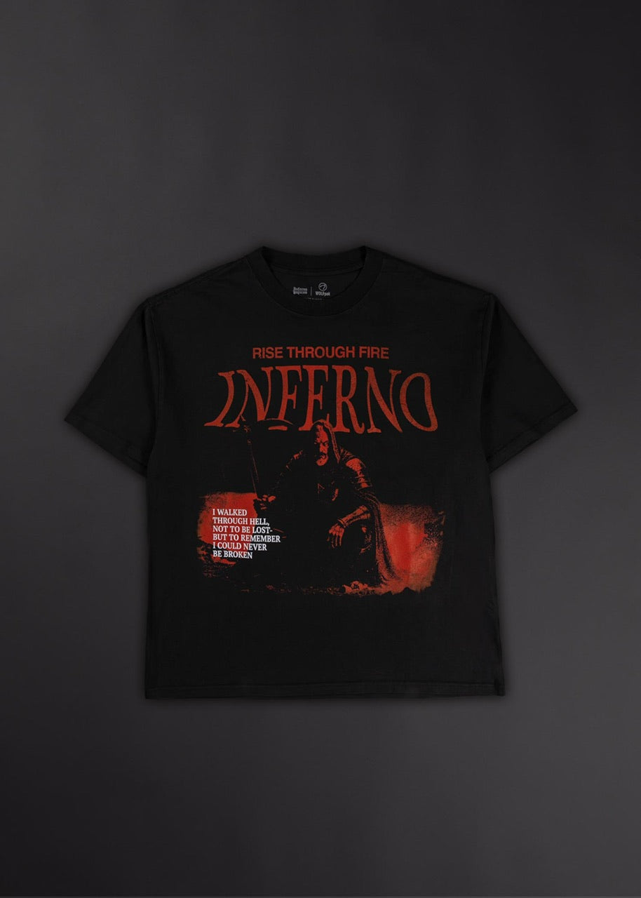 "Rise" Dante's Inferno Graphic T-Shirt - Image 13