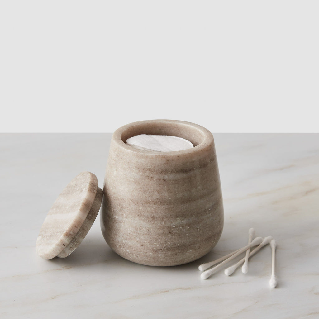 Riya Marble Bath Accessory Set - Image 5