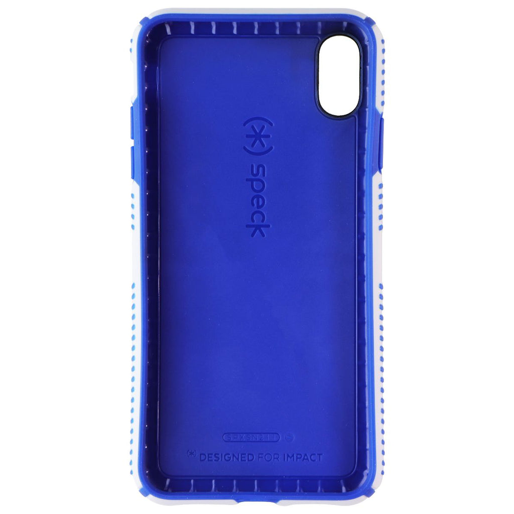 Speck Presidio Grip Phone Case for iPhone Xs Max - Microchip Gray/Ballpoint Blue - New - Image 3