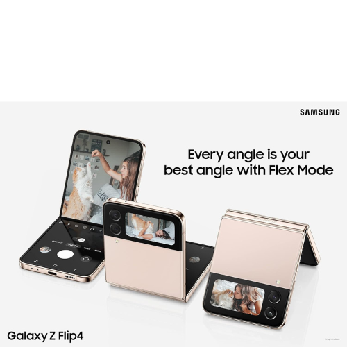 Samsung Galaxy Z Flip 4 512GB 5G - Pink Gold - Image 5