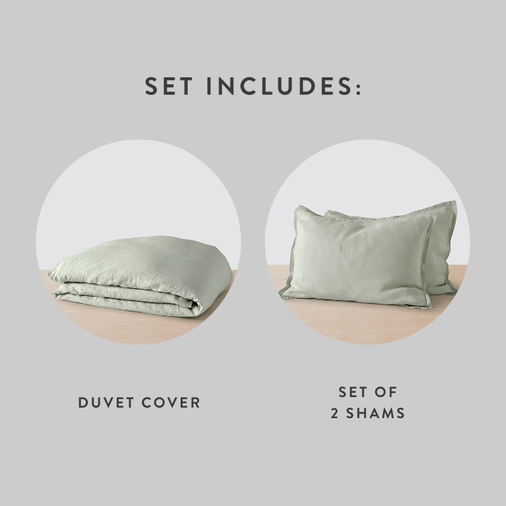 Stonewashed Linen Duvet Cover - Image 132