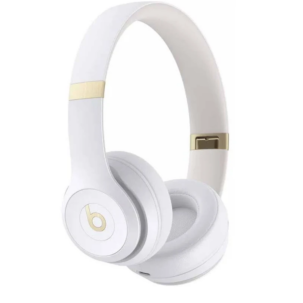 Beats Solo 4 Wireless Headphones - Warm White - Image 3