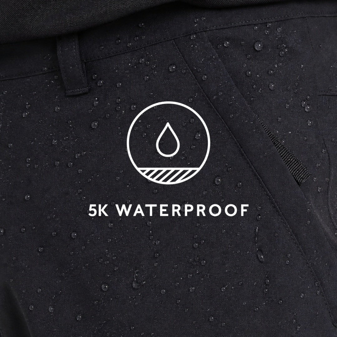 Silsden Mens Waterproof Trousers Regular - Black - Image 9