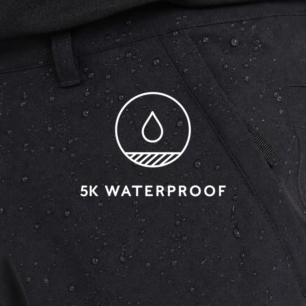 Silsden Womens Waterproof Trousers Short - Black - Image 7