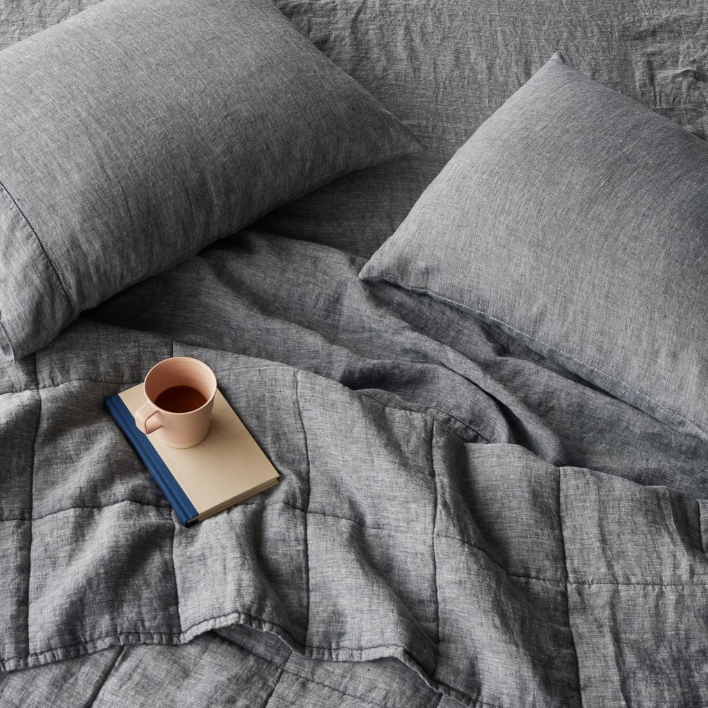 QA | Stonewashed Linen Quilt - Image 35
