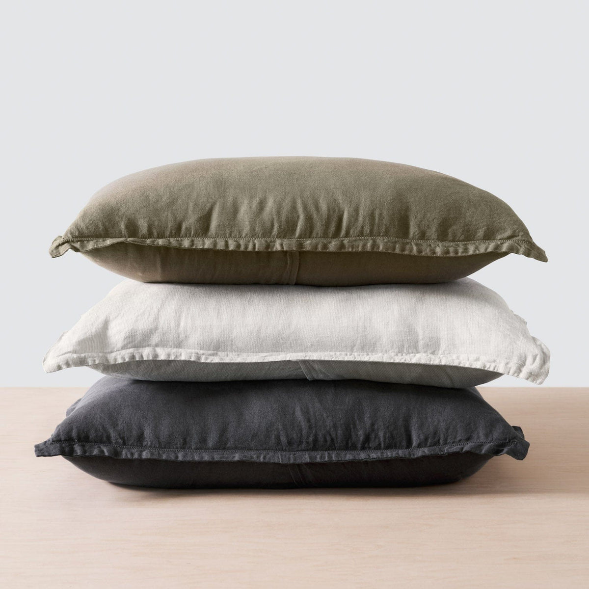 Stonewashed Linen Shams - Image 40