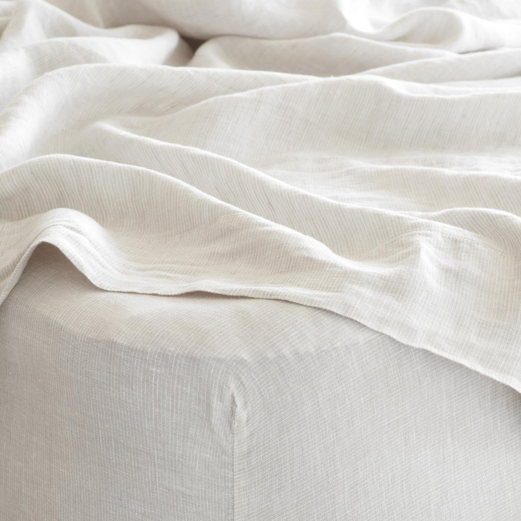 Stonewashed Linen Fitted Sheet - Image 22