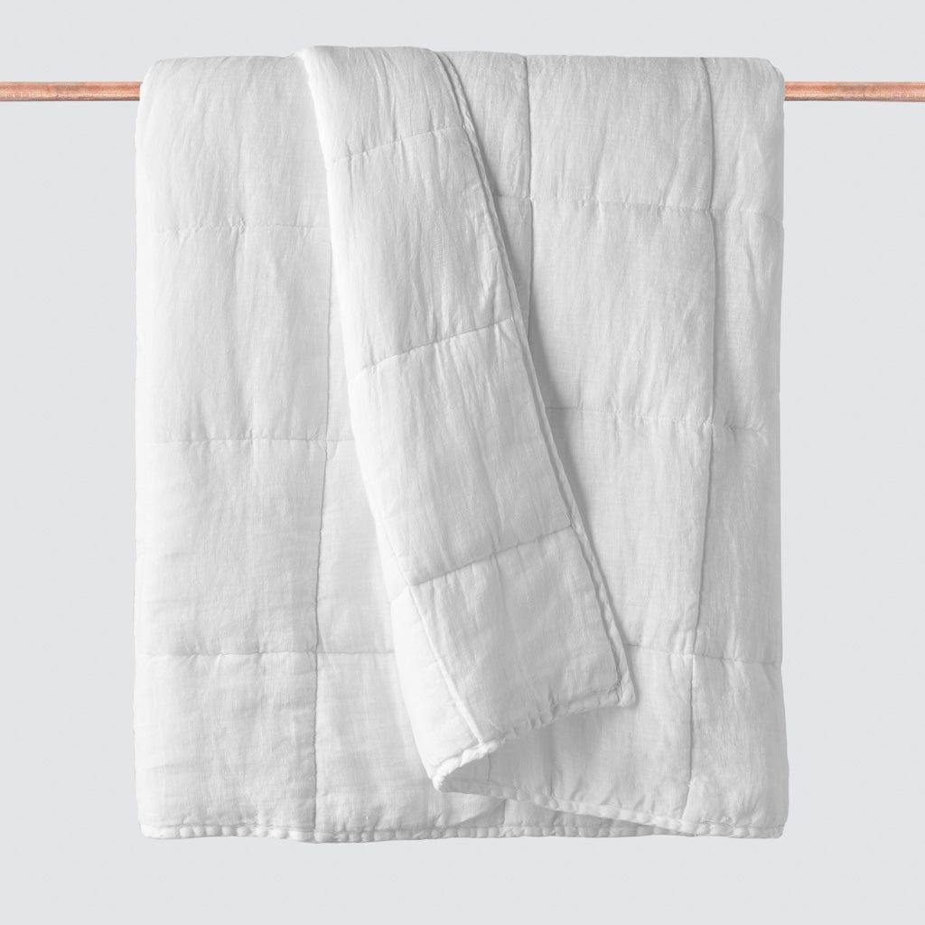 Stonewashed Linen Quilt - Image 65