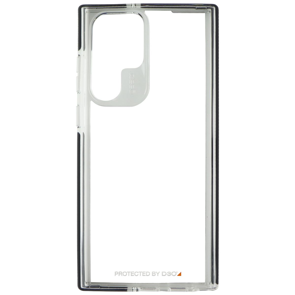ZAGG Gear4 Santa Cruz Series Case for Samsung Galaxy S22 Ultra - Clear/Black - New - Image 2