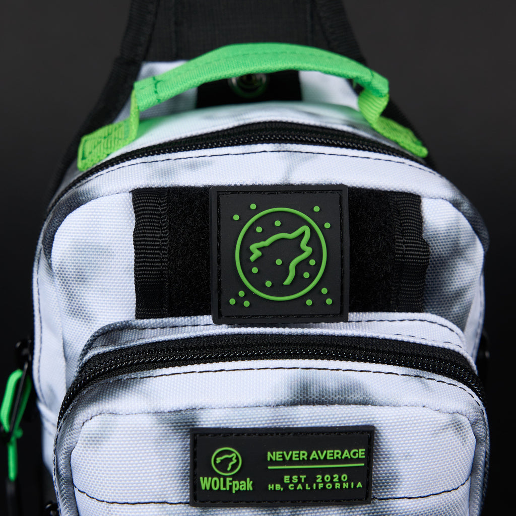 4L Mini Tactical Sling Bag Graffiti Green - Image 10