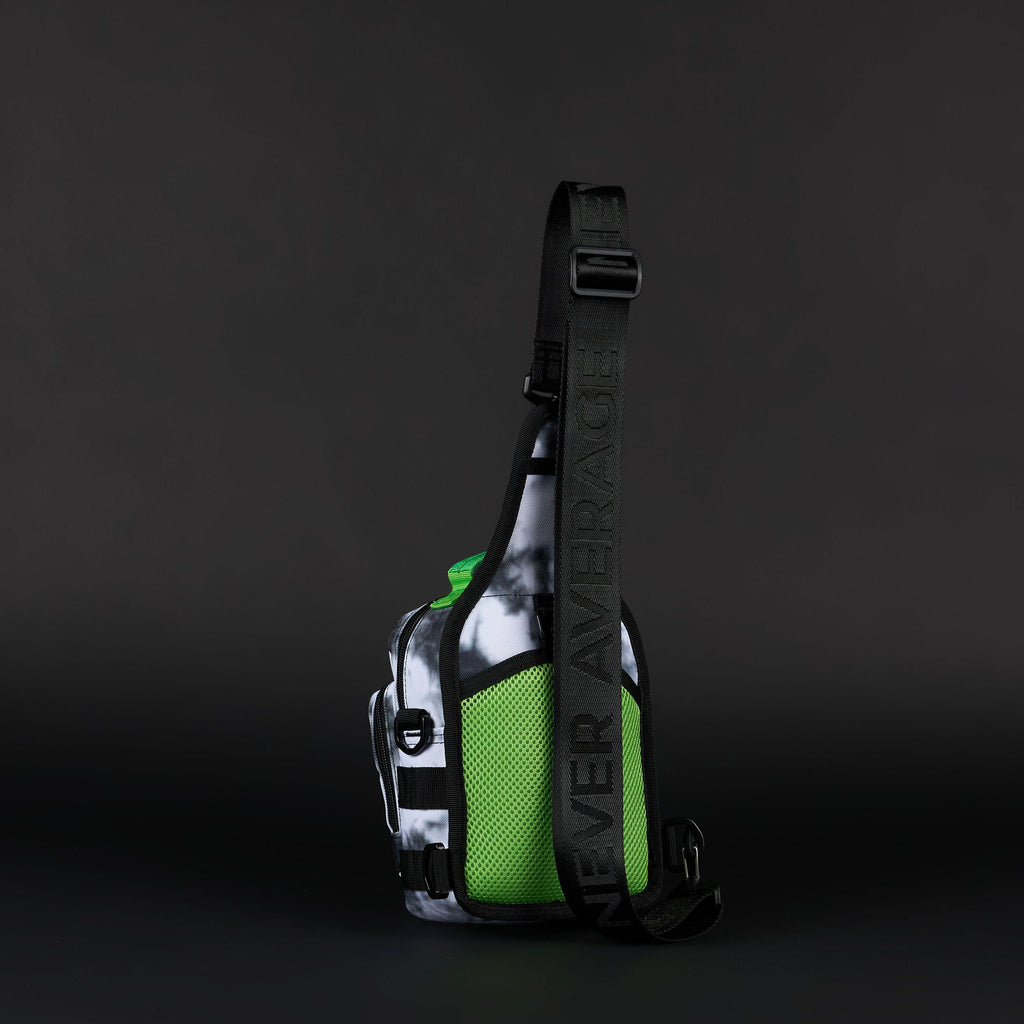 4L Mini Tactical Sling Bag Graffiti Green - Image 9