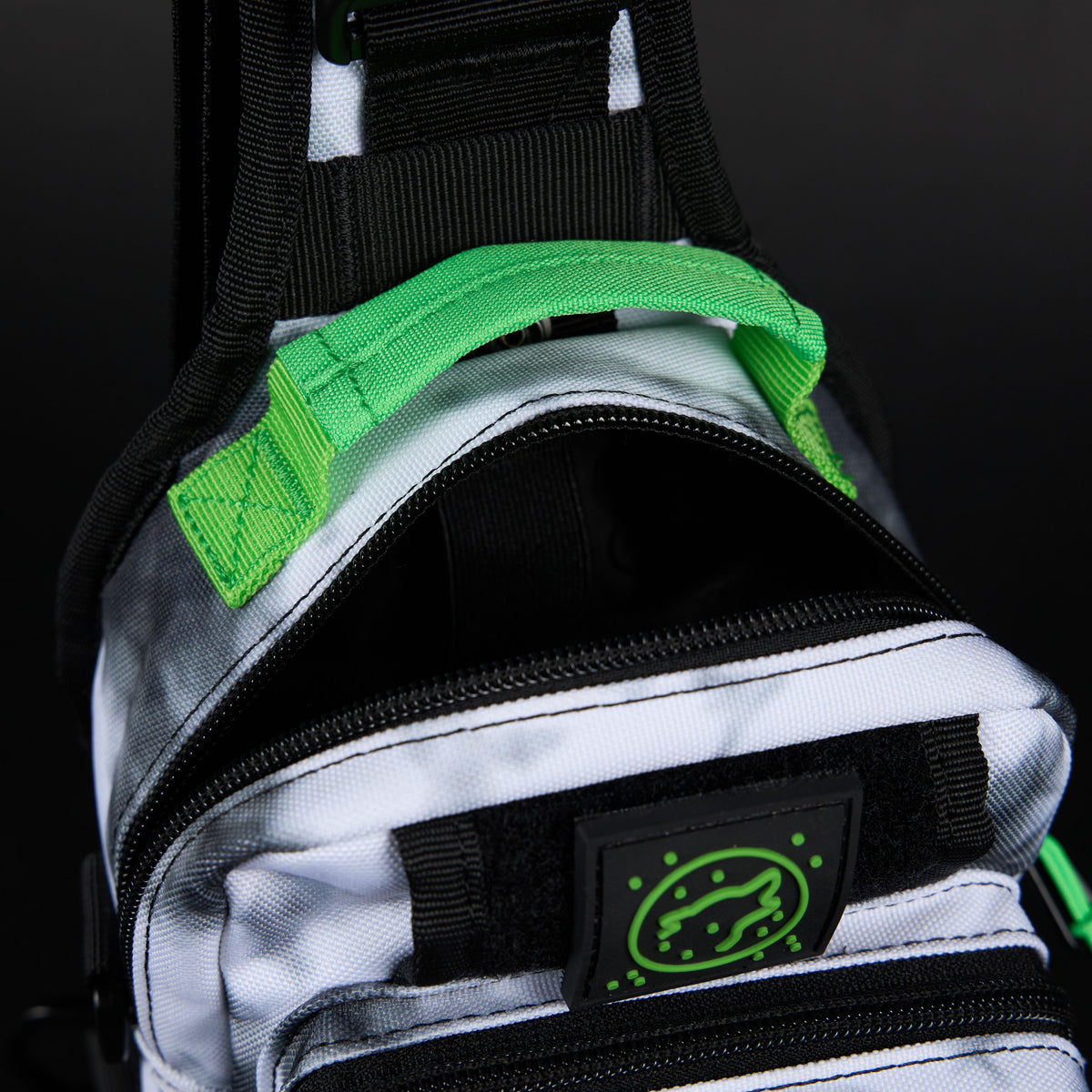 4L Mini Tactical Sling Bag Graffiti Green - Image 15