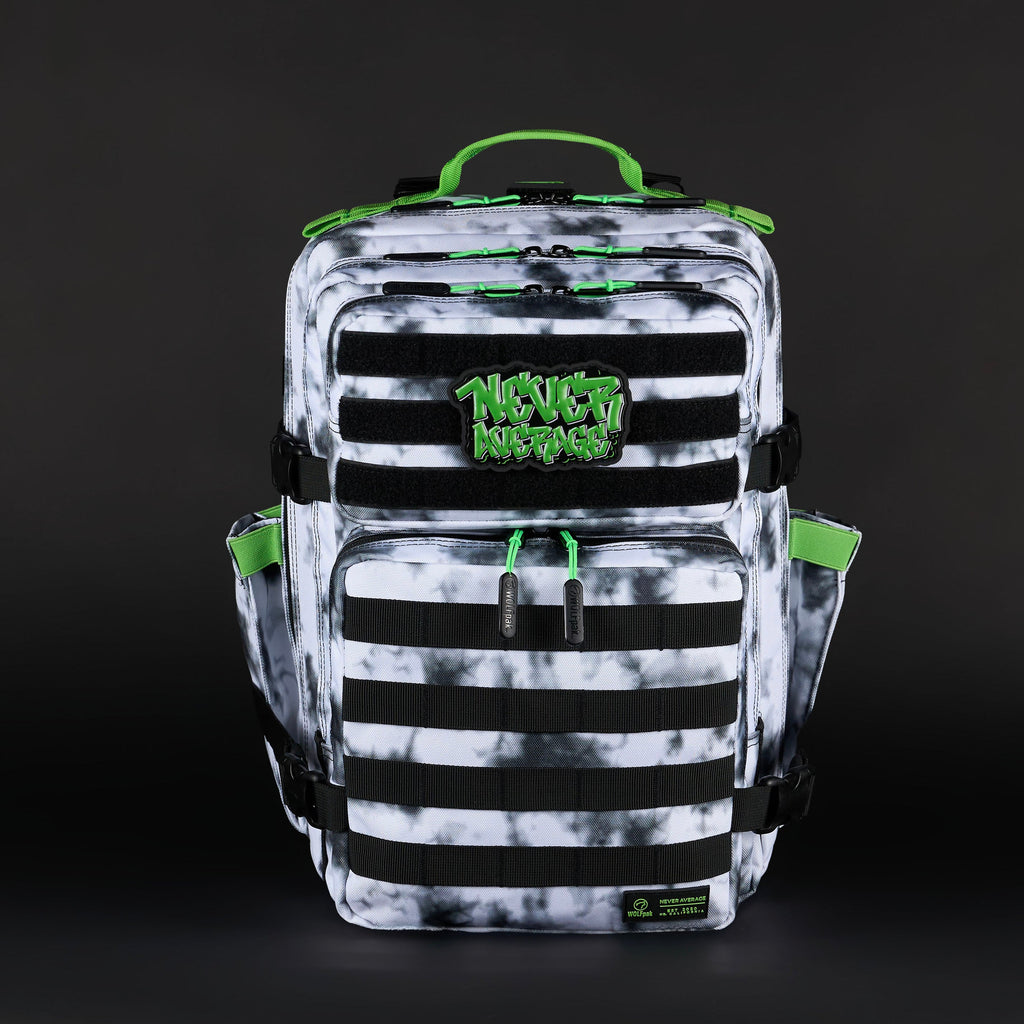 35L Backpack Graffiti Green - Image 11