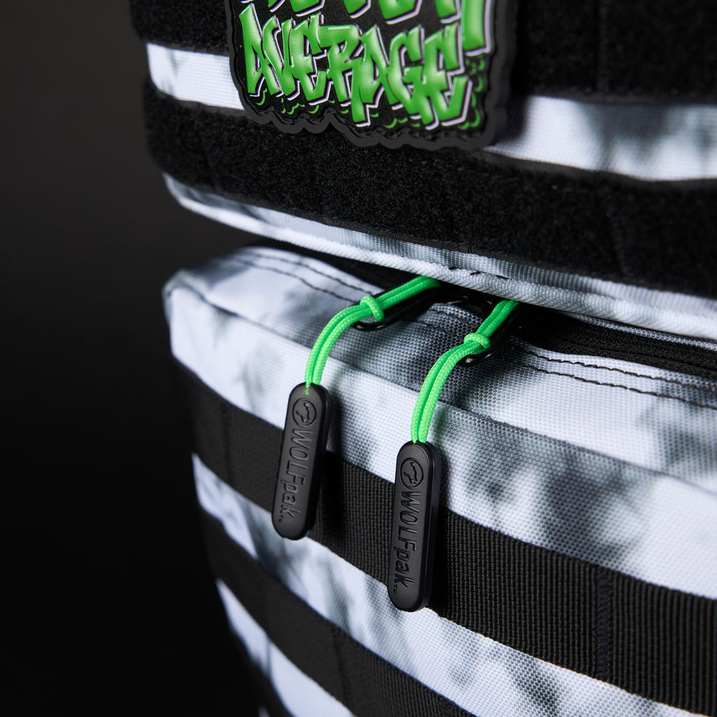 35L Backpack Graffiti Green - Image 18