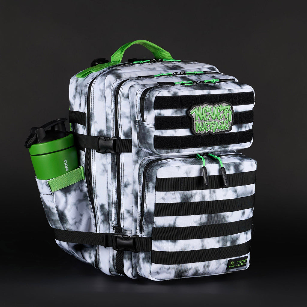 35L Backpack Graffiti Green - Image 8