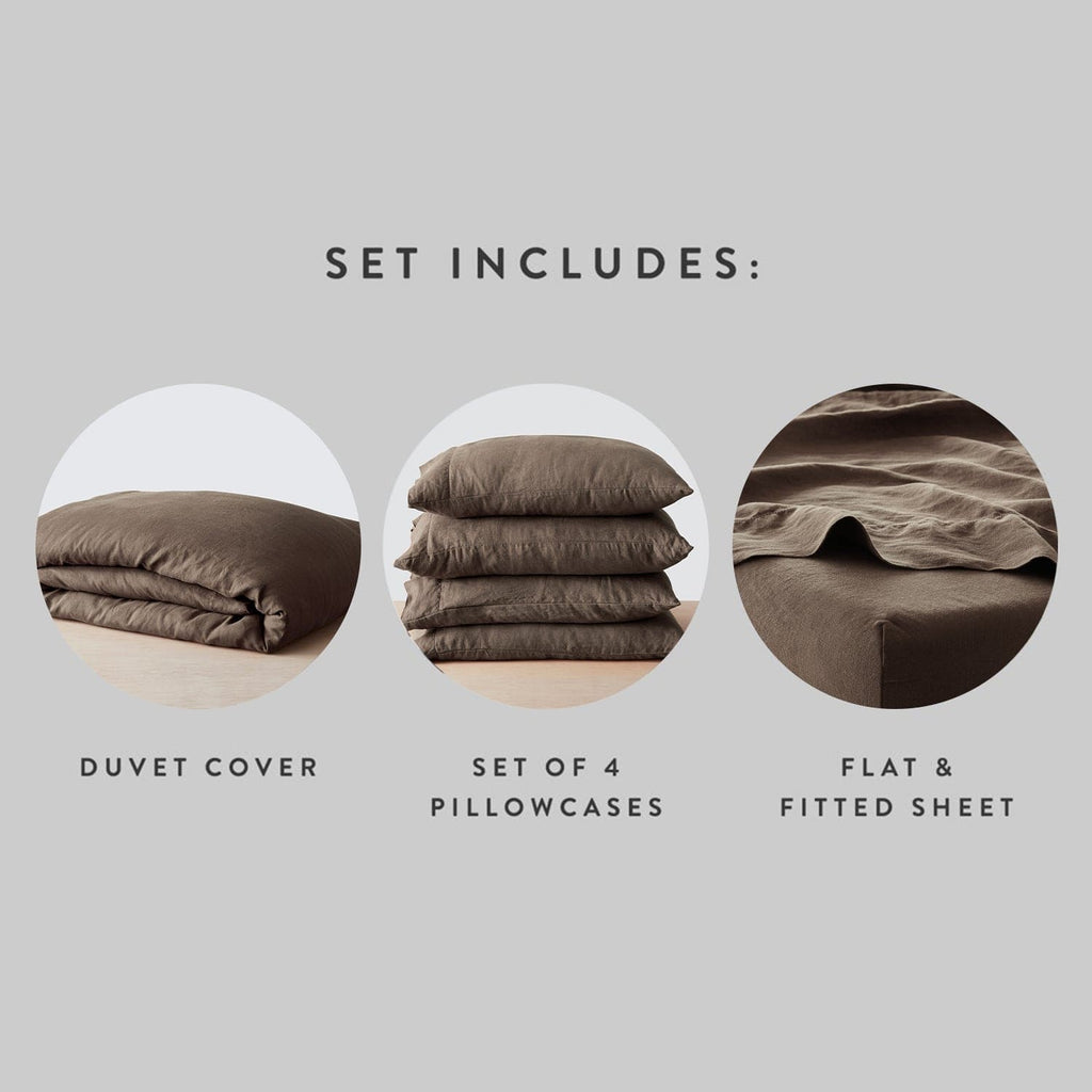 Stonewashed Linen Bed Bundle - Image 119