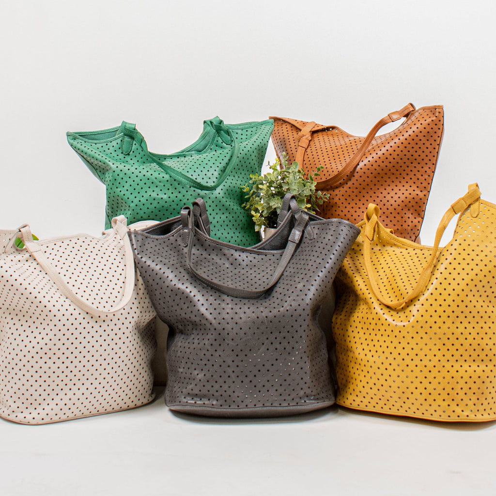 Tour Leather Tote Bag - Image 15