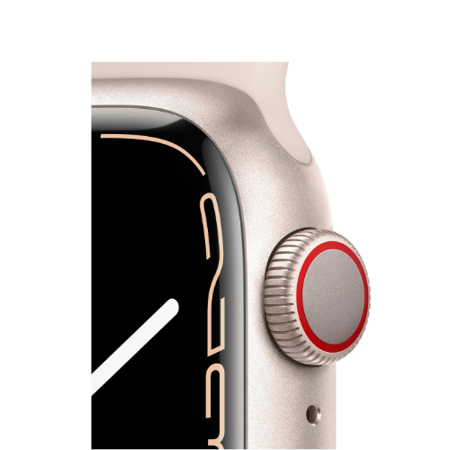 Apple Watch Series 7 45MM Starlight (GPS + Cellular) - Image 3