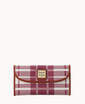 Oxford Continental Clutch - Wine