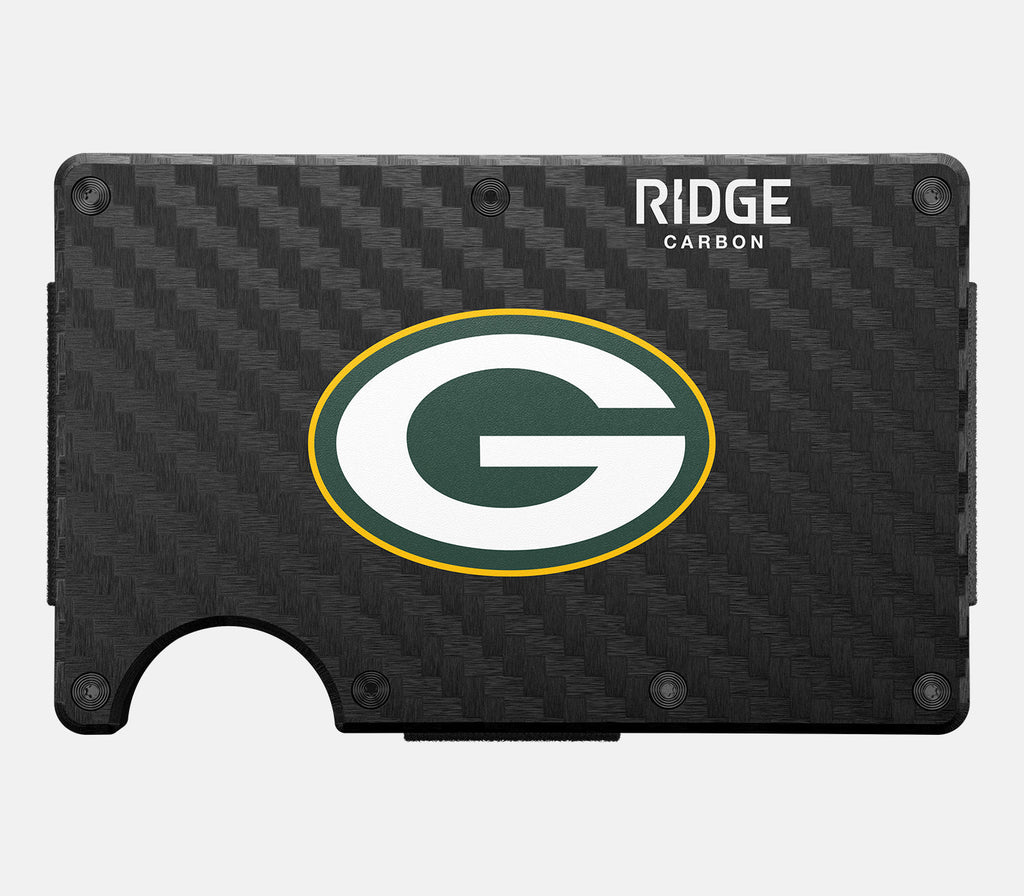 Ridge Wallet - Green Bay Packers - Carbon Fiber 3k - Image 2