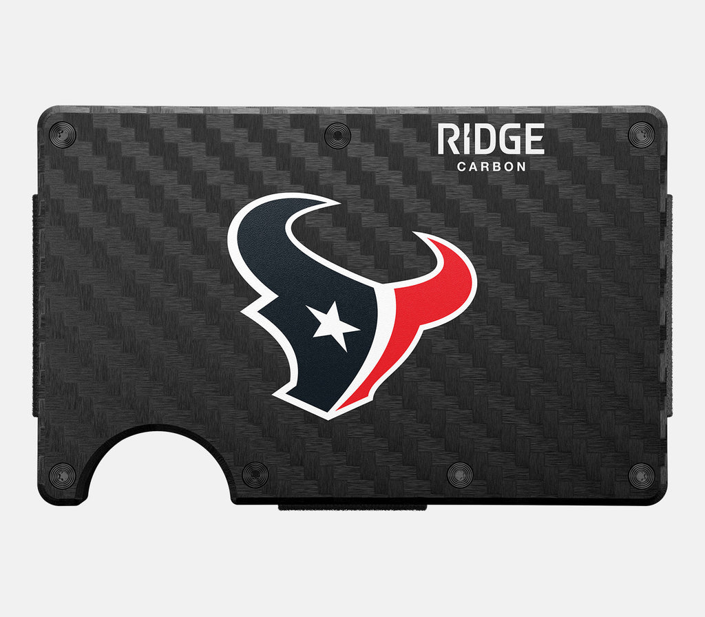 Ridge Wallet - Houston Texans - Carbon Fiber 3k - Image 2