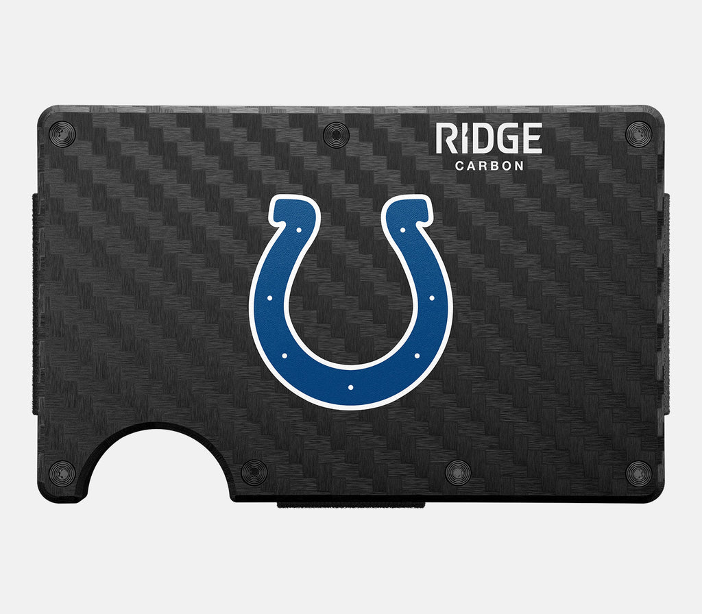 Ridge Wallet - Indianapolis Colts - Carbon Fiber 3k - Image 2