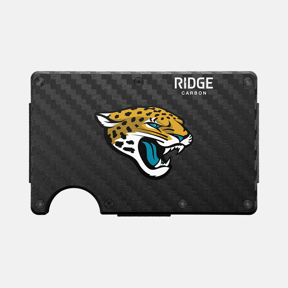 Ridge Wallet - Jacksonville Jaguars - Carbon Fiber 3k