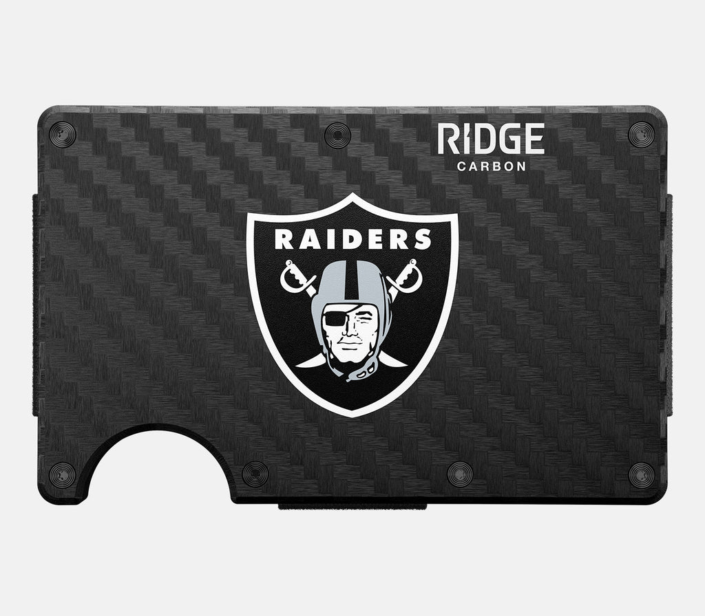 Ridge Wallet - Las Vegas Raiders - Carbon Fiber 3k - Image 2