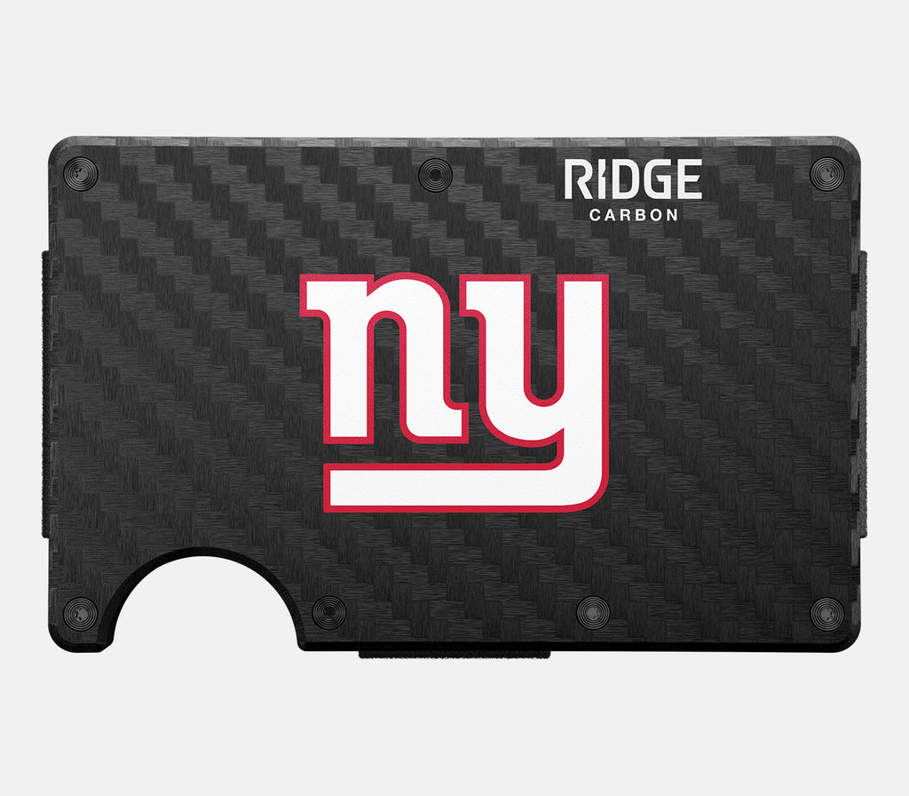Ridge Wallet - New York Giants - Carbon Fiber 3k - Image 2