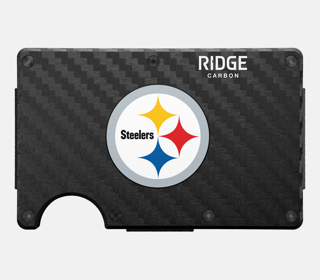 Ridge Wallet - Pittsburgh Steelers - Carbon Fiber 3k - Image 2