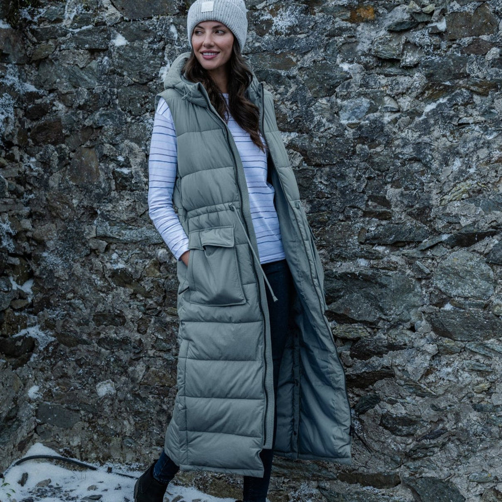 Welham Womens Gilet - Mist Grey - Image 7