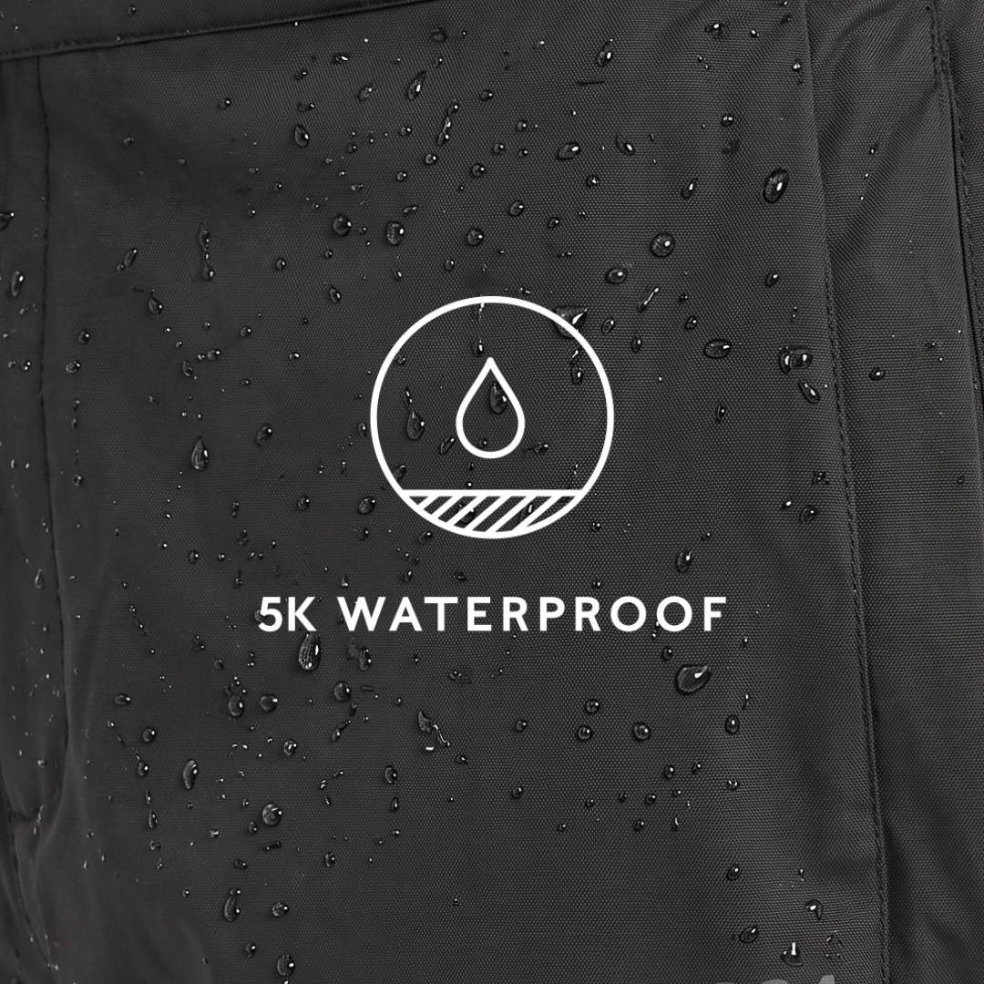 Wigton Mens Waterproof Trousers Short - Black - Image 5