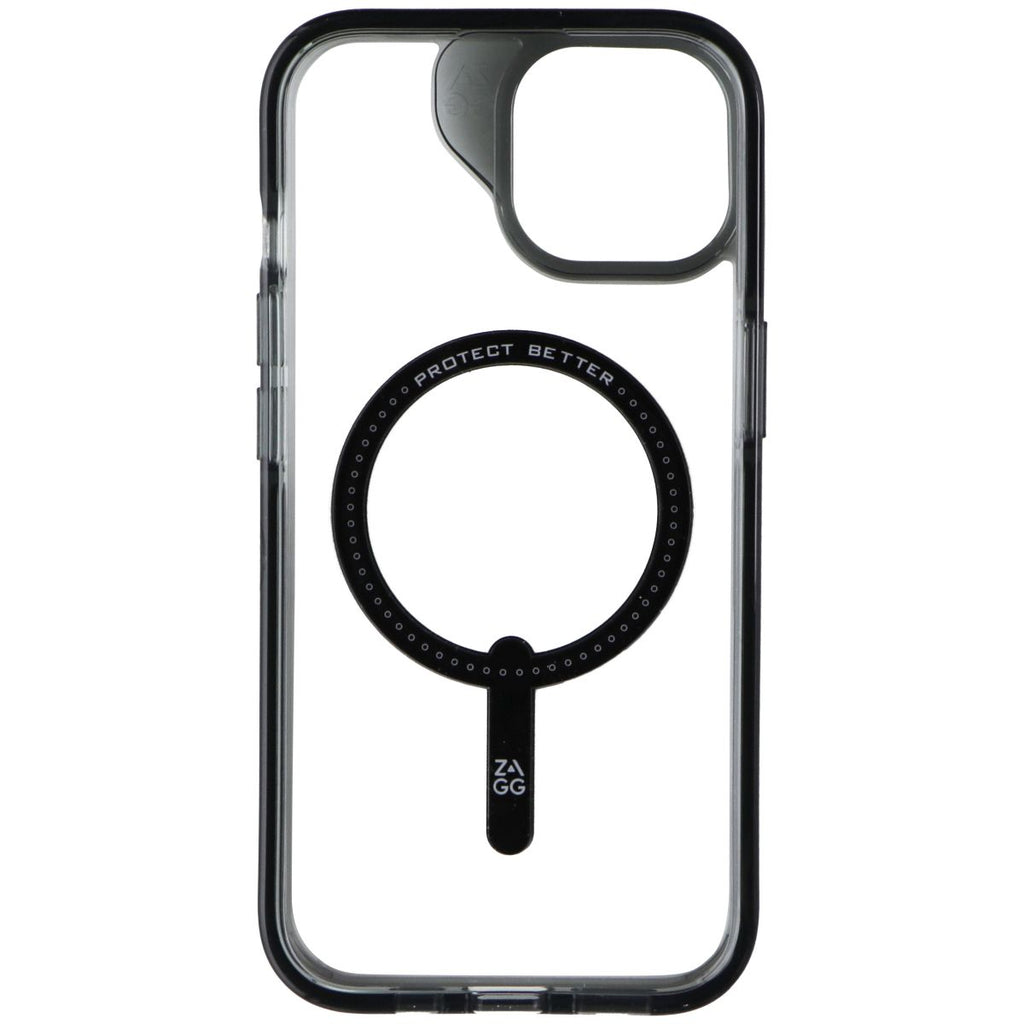 Zagg Santa Cruz Snap Case for MagSafe for iPhone 15 / 14 / 13 - Clear / Black - New - Image 3