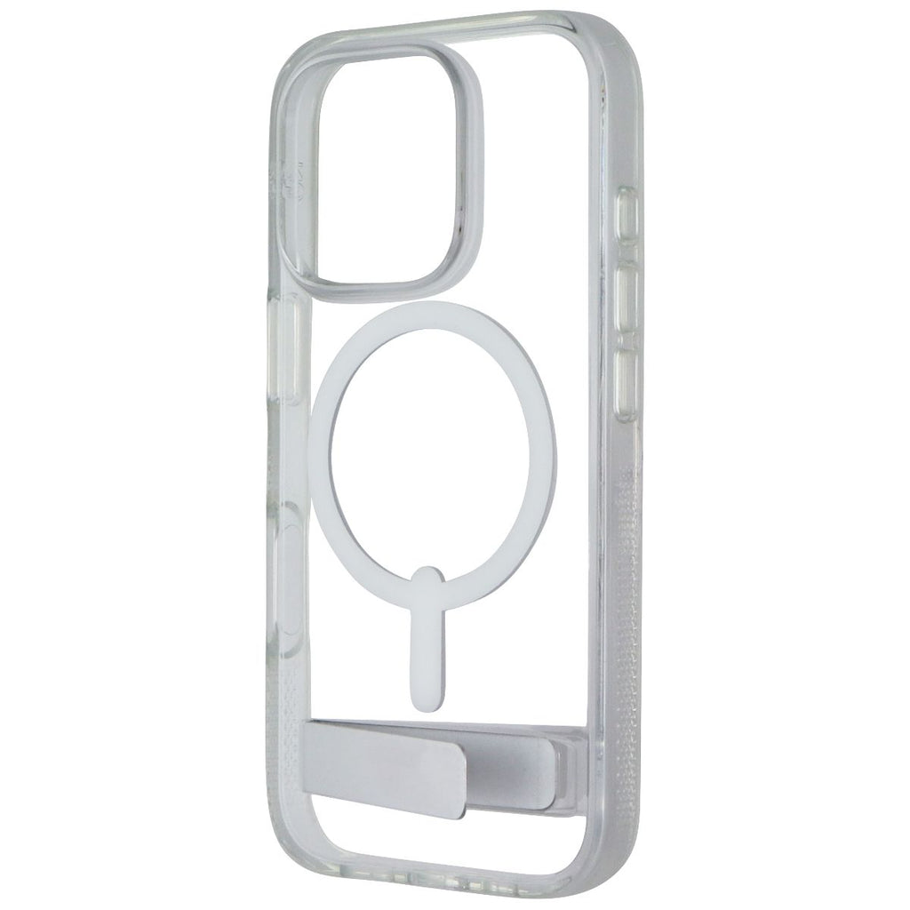ZAGG Crystal Palace Snap Kickstand Case for MagSafe for iPhone 16 Pro - Clear - New