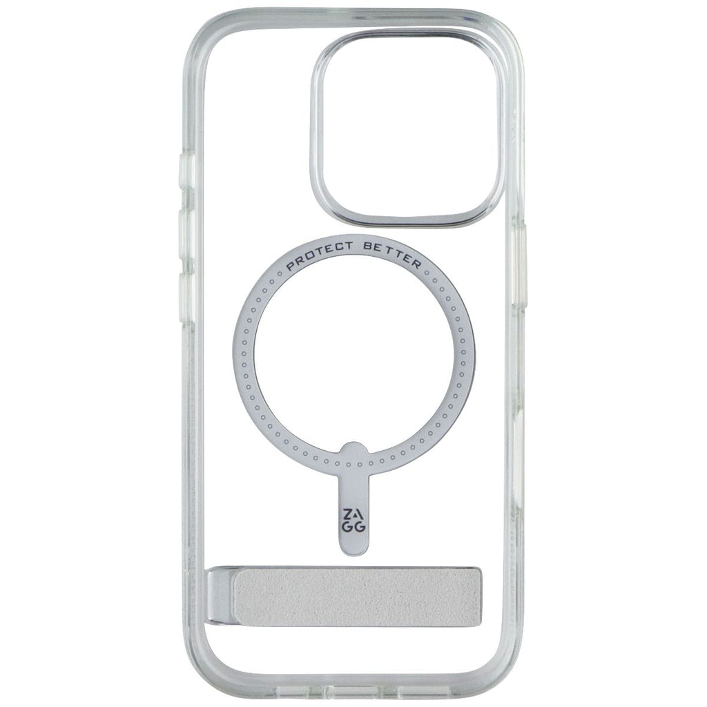 ZAGG Crystal Palace Snap Kickstand Case for MagSafe for iPhone 16 Pro - Clear - New - Image 3