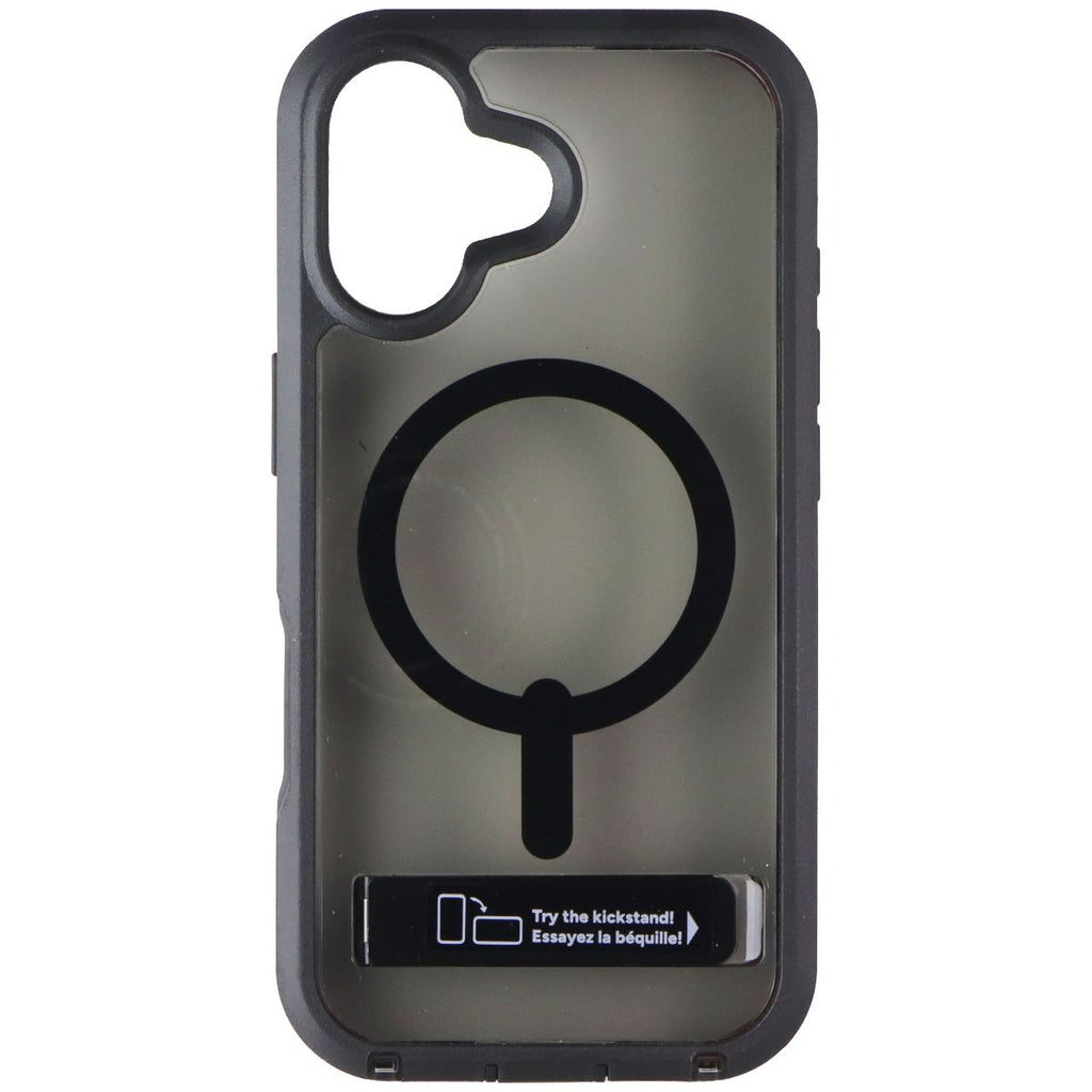 ZAGG Rainier Case with Kickstand for MagSafe for Apple iPhone 17 - Smoke - New - Image 2