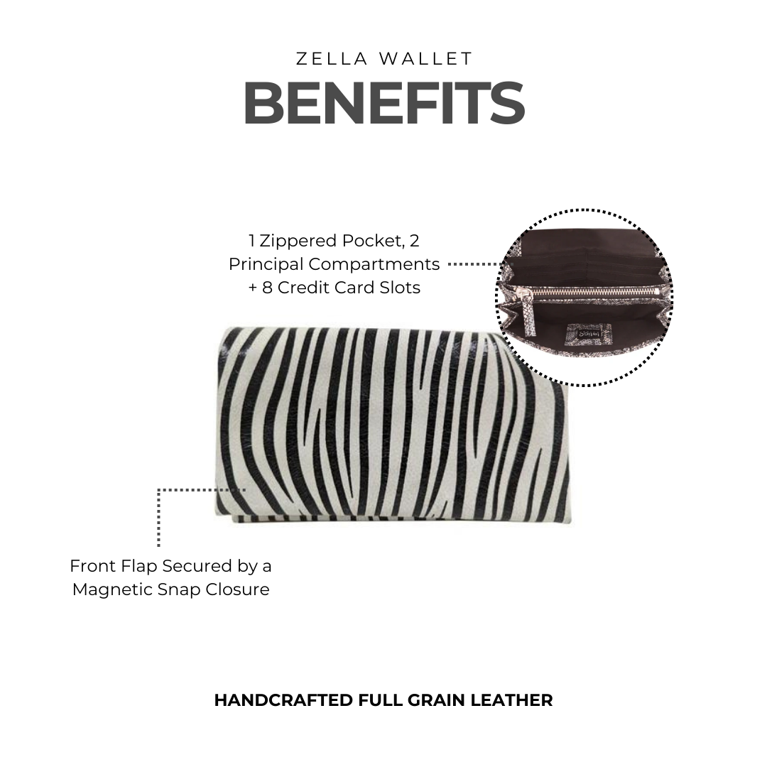 Zella Leather Wallet - Image 2