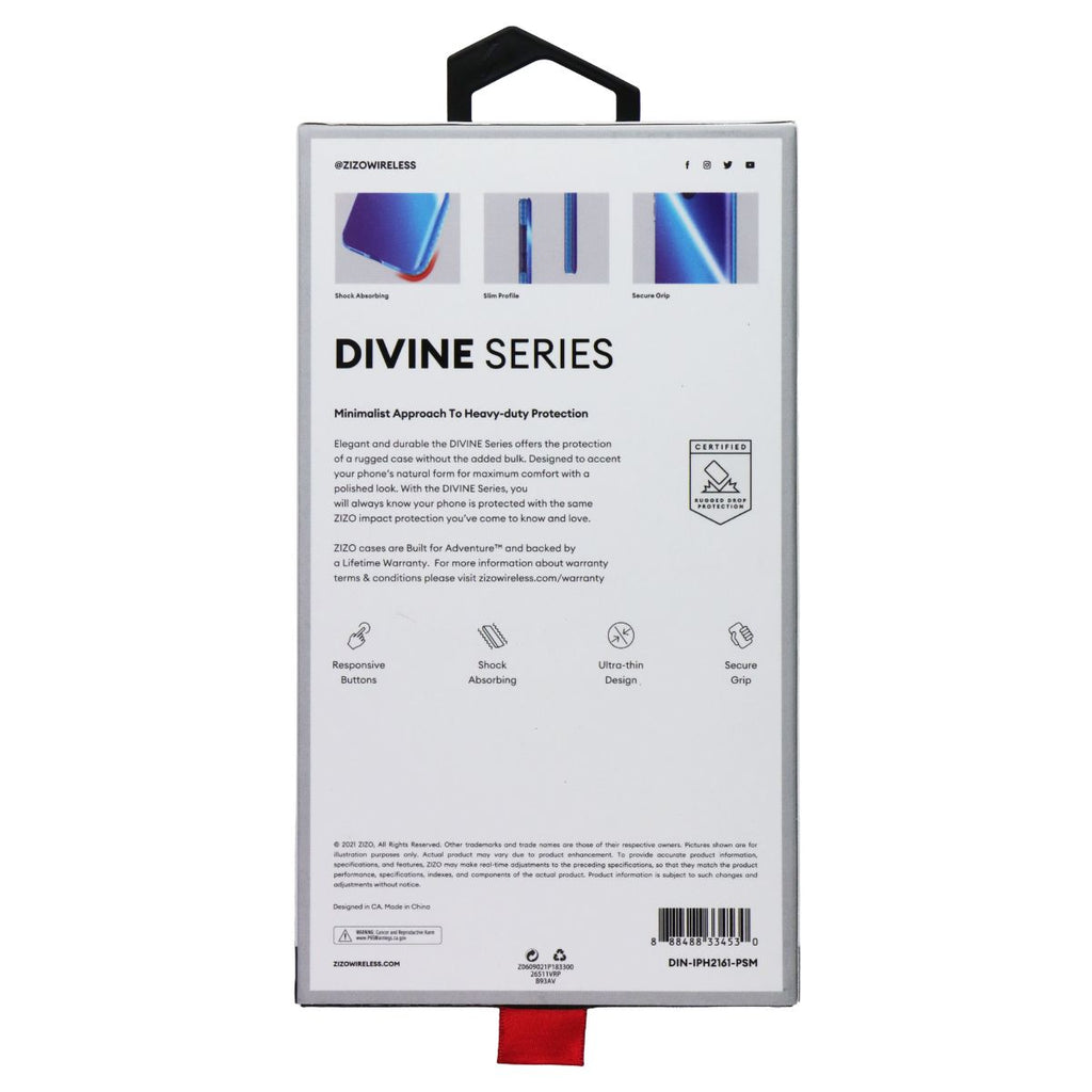 Zizo Divine Series Case for Apple iPhone 13 - Prism (Blue/Glitter) - New - Image 2
