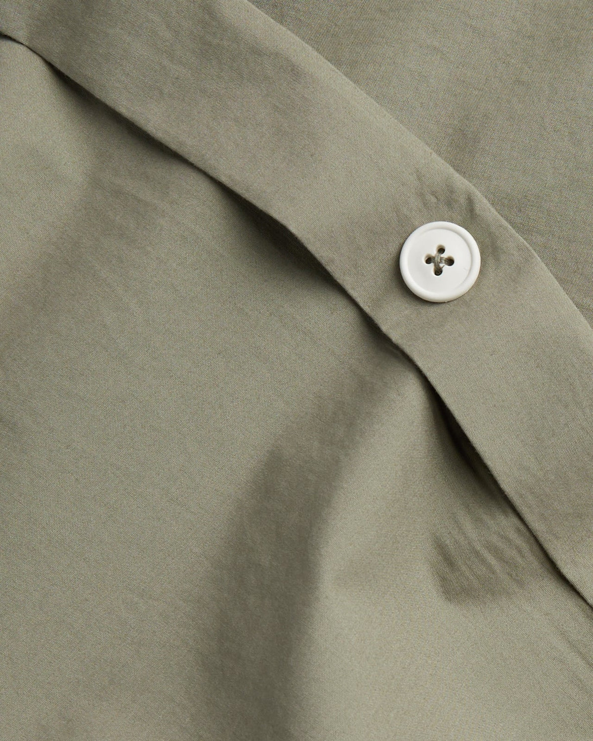 Brushed Cotton Duvet Cover Set - Moss K/CK - Image 3
