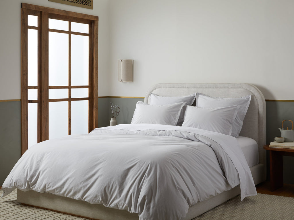 Brushed Cotton Sham Set - FINAL SALE (Mist) - Image 2