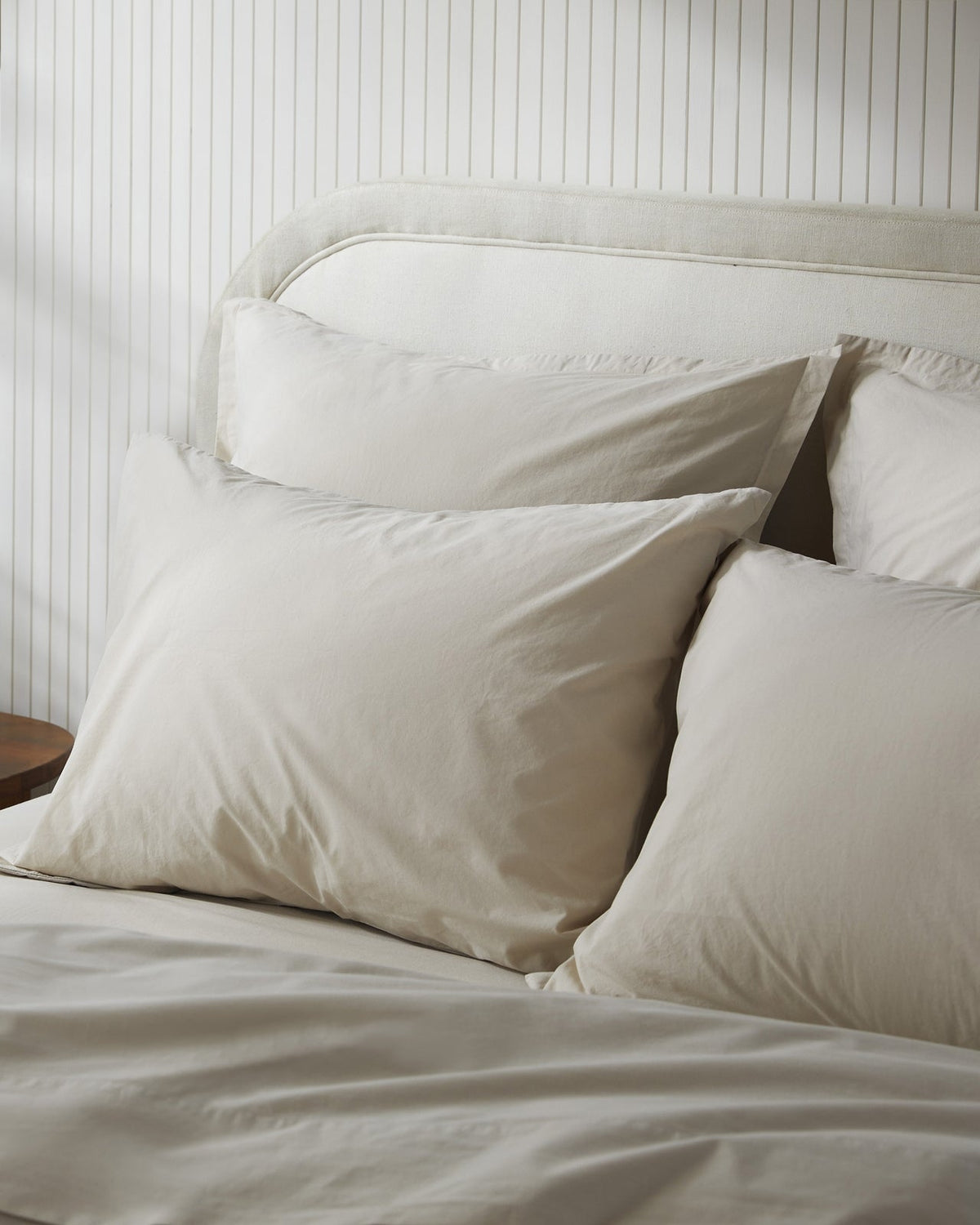 Brushed Cotton Sheet Set - Bone F/Q - Image 4