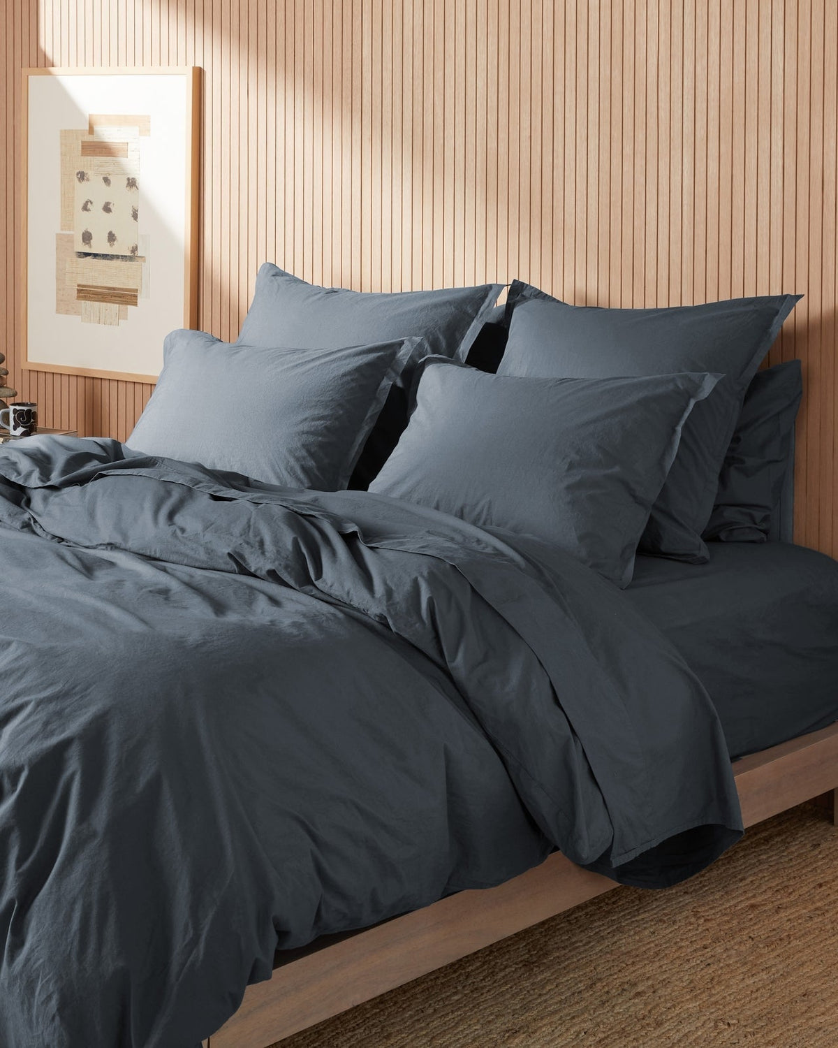 Brushed Cotton Sheet Set - Dusk F/Q - Image 2
