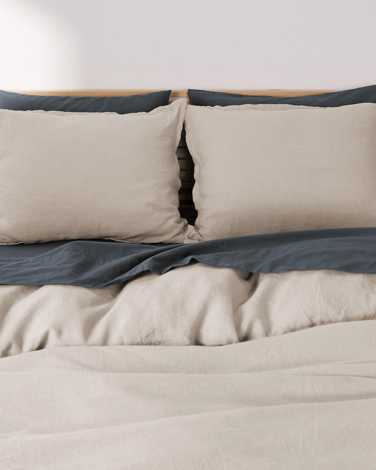 Brushed Cotton Sheet Set - Dusk K/CK - Image 4