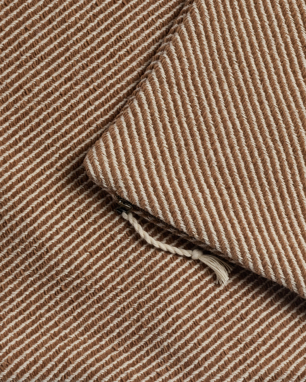 Chenille Twill Lumbar Pillow Cover - FINAL SALE (Natural) - Image 3