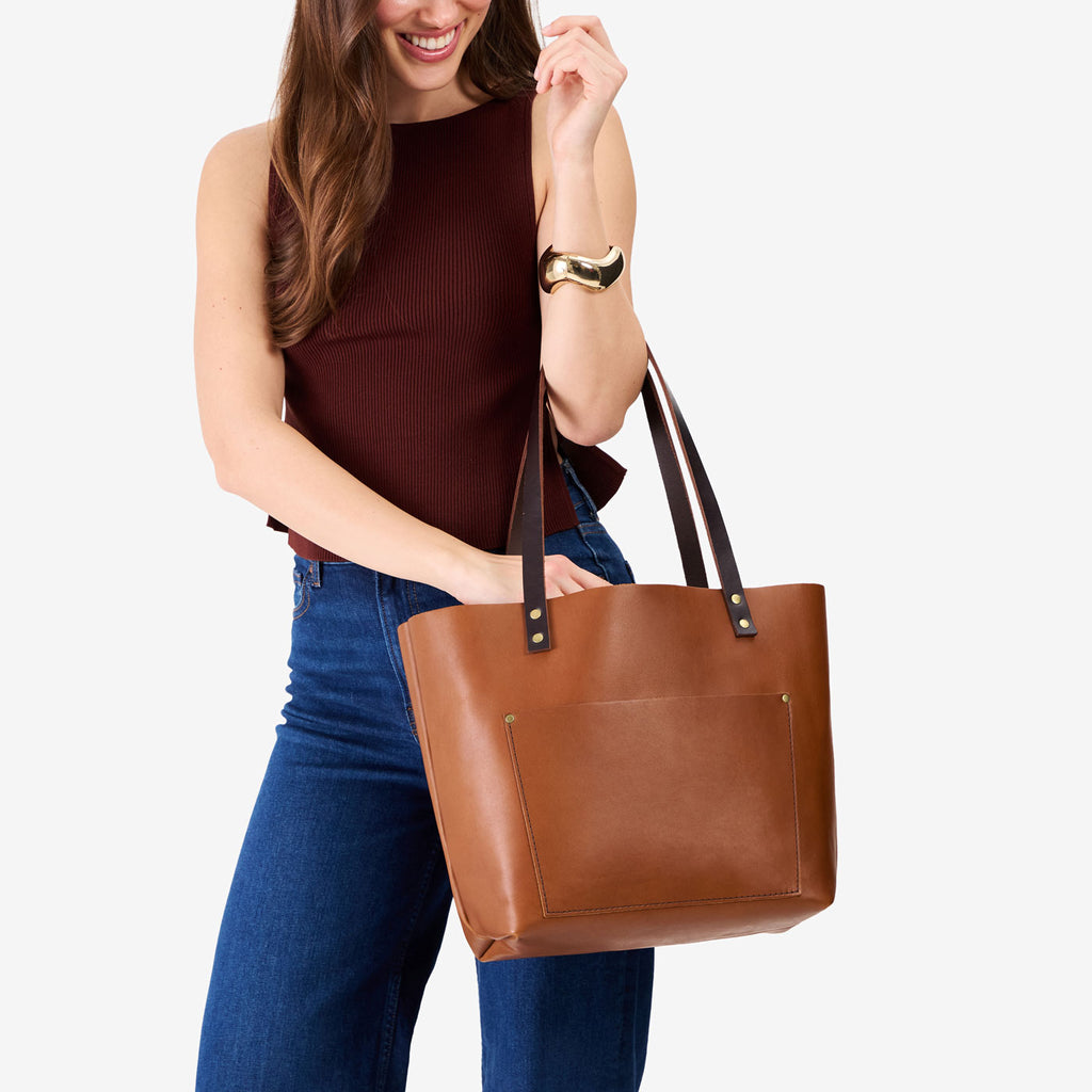 'Almost Perfect' Leather Tote Bag - Image 73